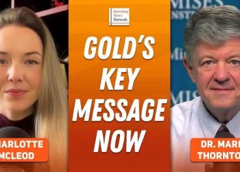 Dr. Mark Thornton: Gold Ringing Alarm Bells, Silver Setting Up to Skyrocket